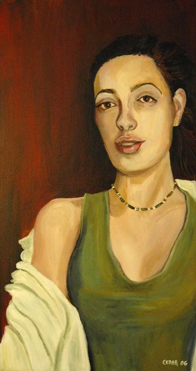 Artist in Green