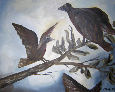 Birds on Branch