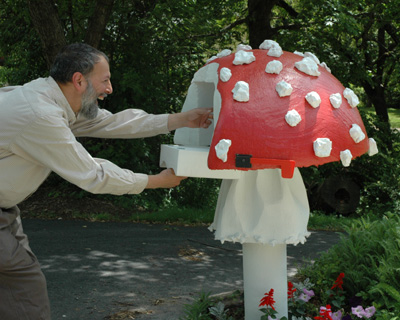 My dad\'s mailbox.