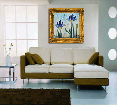 Iris I in a room