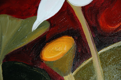 Lotus Art in Progress