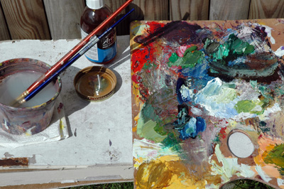 Painting Outside
