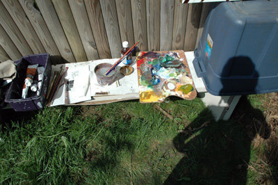 Painting Outside