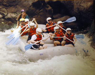 rafting
