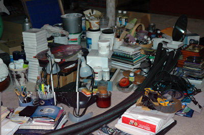 Studio in Shambles 2/9/2009