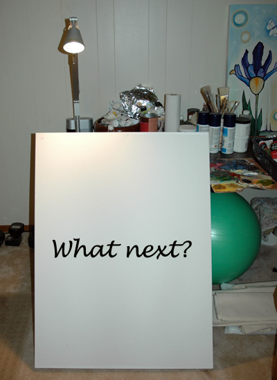 Blank canvas rife with possibility