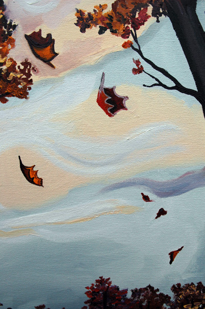 Falling Leaves Detail 3