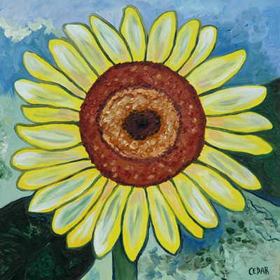 Sunflower Art: Ikarus