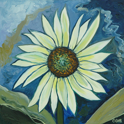 Sunflower Art: Jade