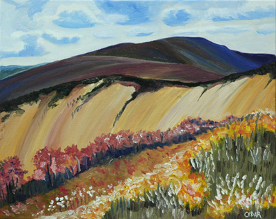 High Elevation. 16" x 20", Oil on Canvas, © 2007 Cedar Lee