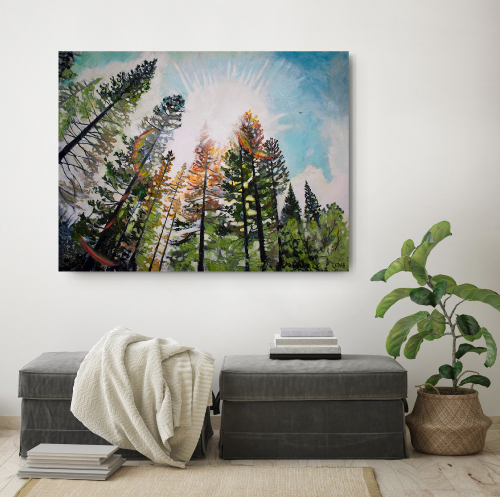 Freedom. 36″ x 48″, Oil on Wood, $3500