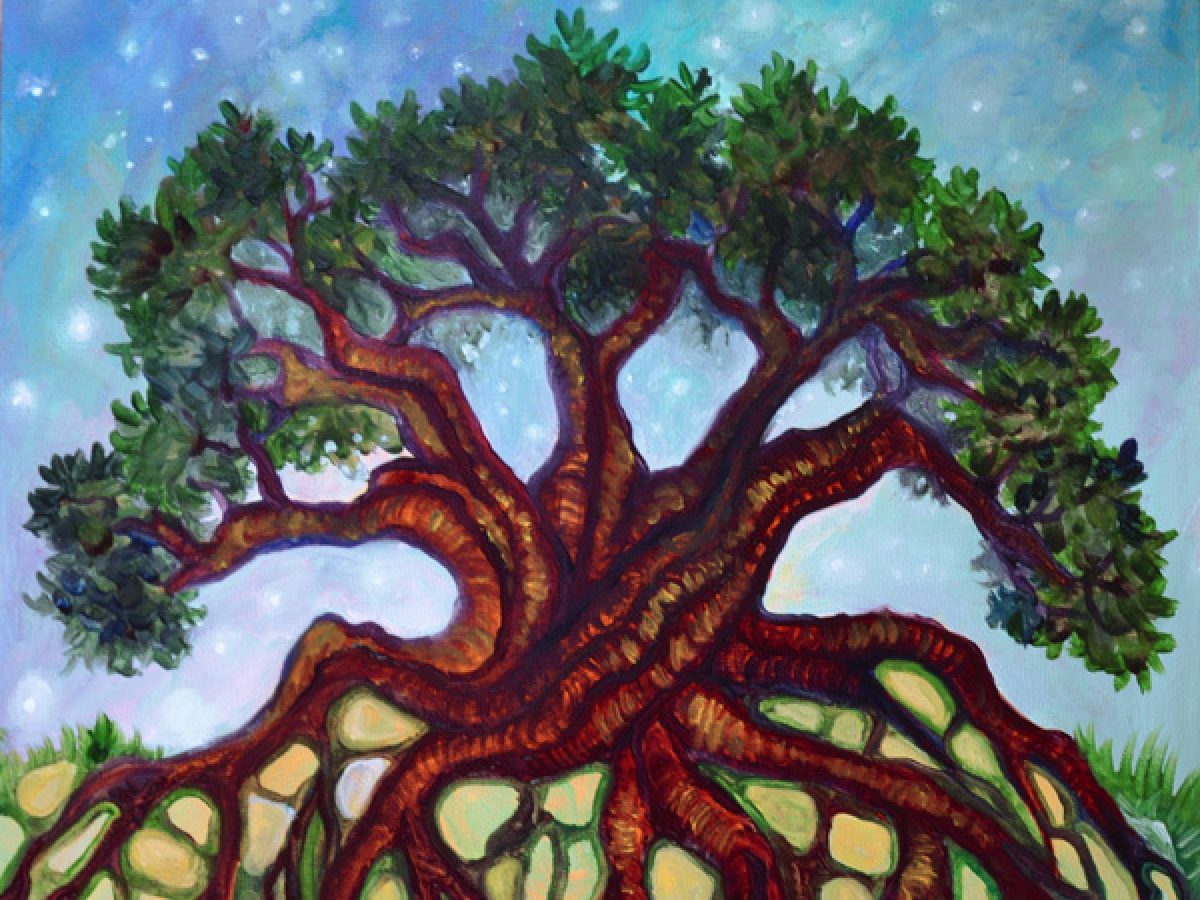 Verdant Tree of Life - Art by Cedar Lee