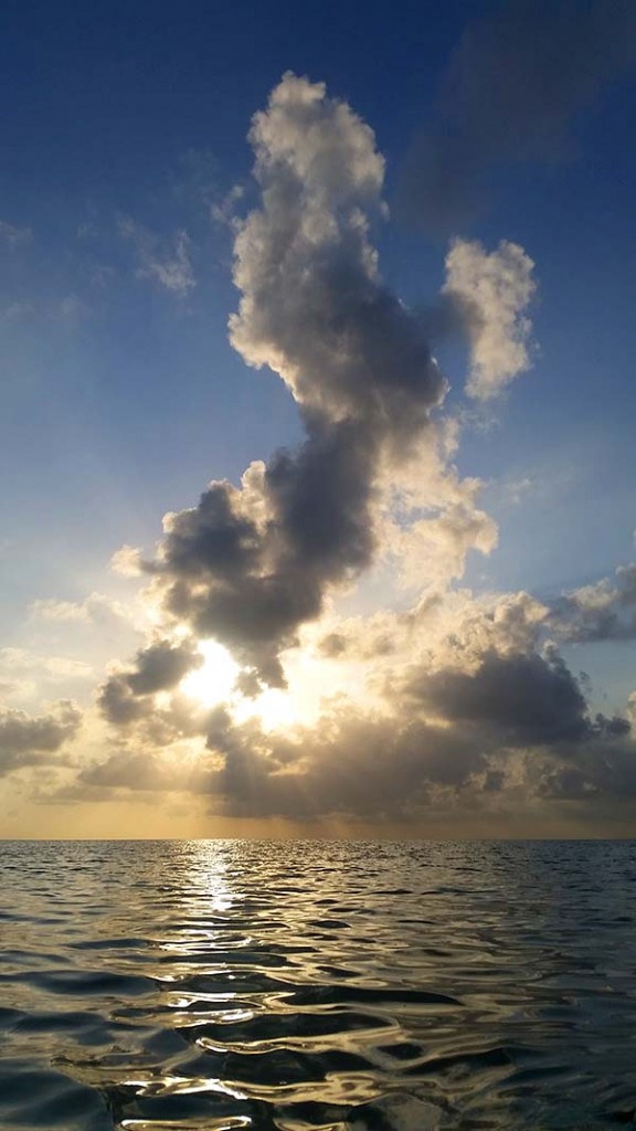 Belize sunset. Photo by Cedar Lee