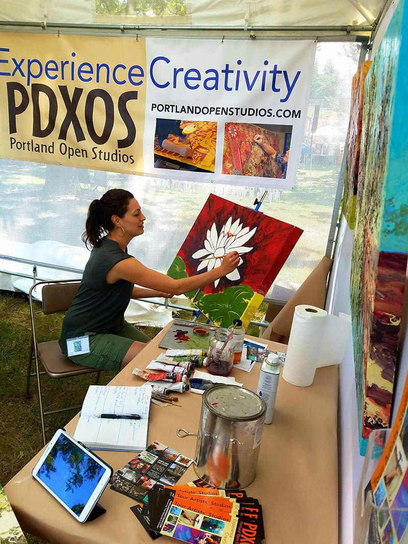 Salem Art Festival & Portland Open Studios Art by Cedar Lee