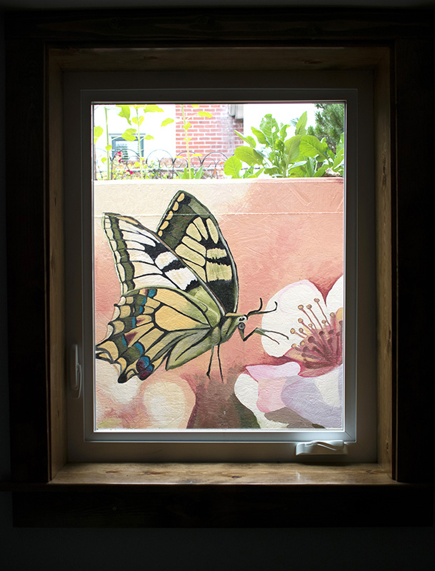 Cedar Lee Swallowtail Mural