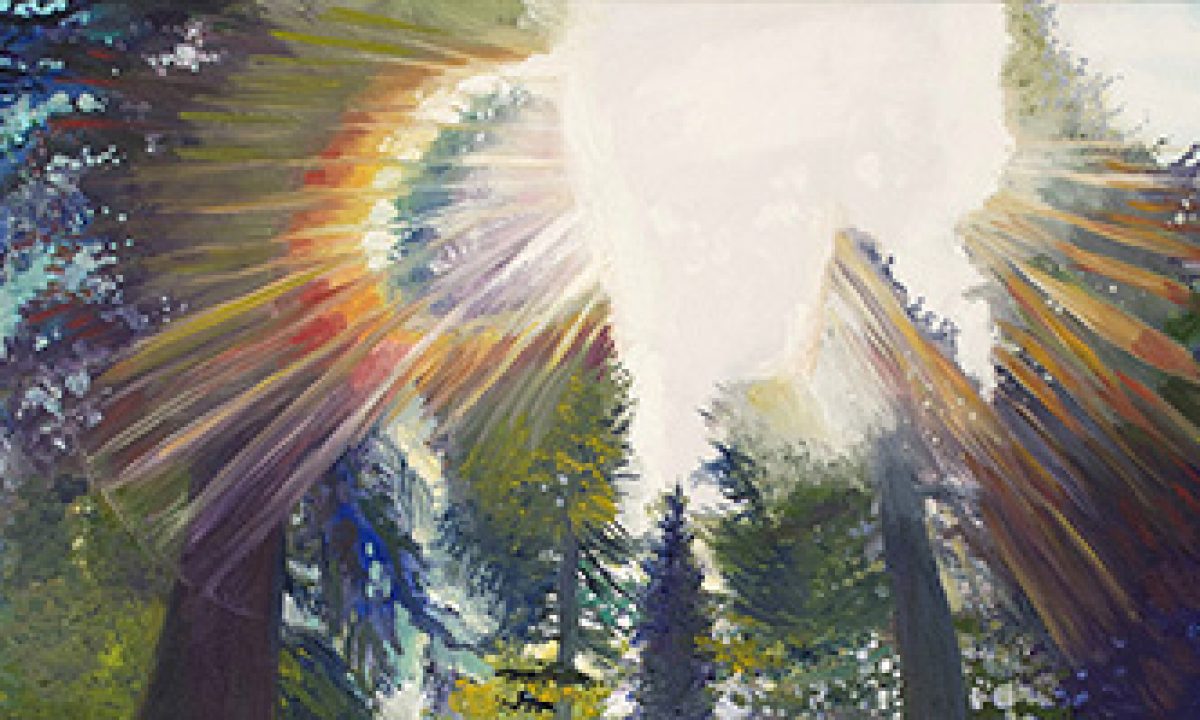 絵画 Evergreen Valley 絵画 Evergreen Valley Tall Green Trees II Canvas Wall Art by