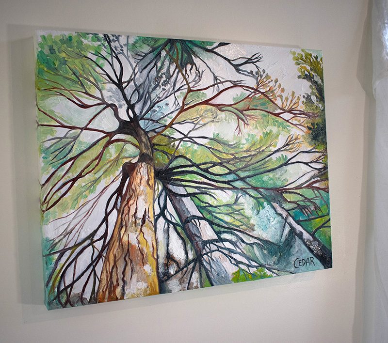 Twisting Branches painting by Cedar Lee