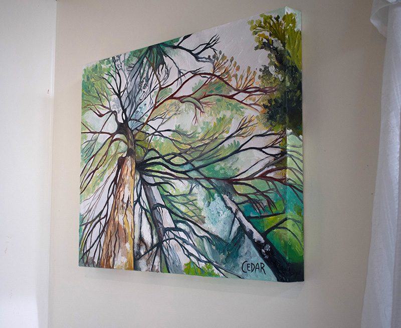 Twisting Branches painting by Cedar Lee