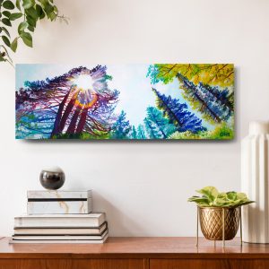 Breakthrough Forest Art Print