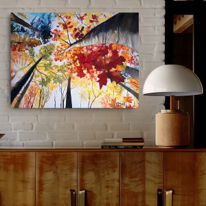 Fall Forest Art Print
