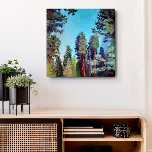 The Clearing Forest Art Print