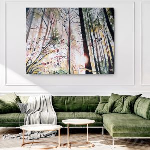 Wild Wood Forest Art Print