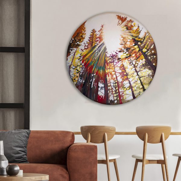 Forest Glitter: Original 36" Diameter