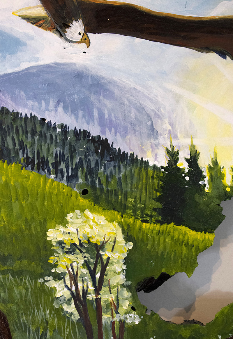 Cycle art painting 2025