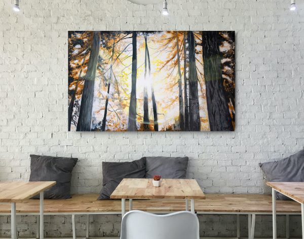 Golden Memories: Original 36" x 60"