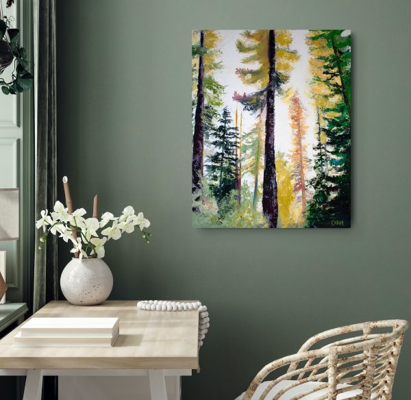 Dreamy California: Original 30" x 24"
