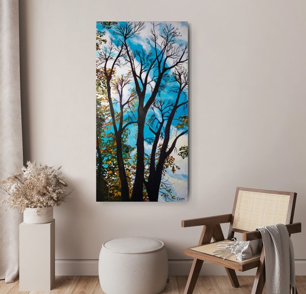 Brisk Day: Original 60" x 30"