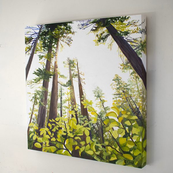 Lit Up: Original 30" x 30"