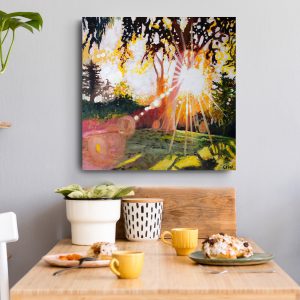 The Golden Hour: Original 30" x 30"