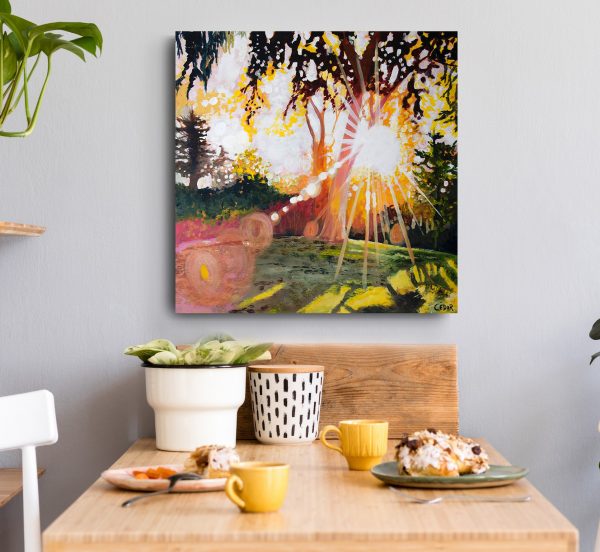 The Golden Hour: Original 30" x 30"
