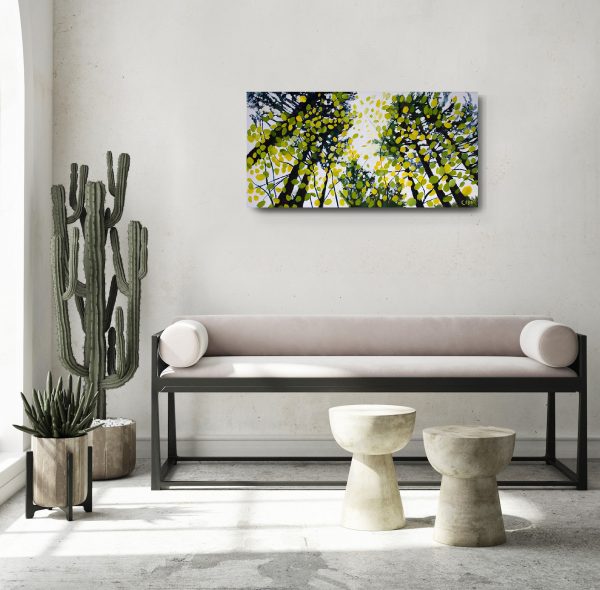 Fall Confetti: Original 18" x 36"