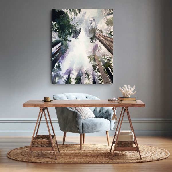 Damnation Creek Trail Art Print