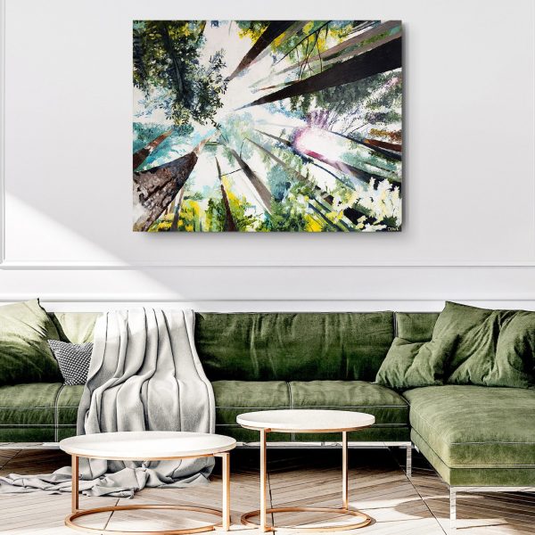 Coastal Redwoods Art Print