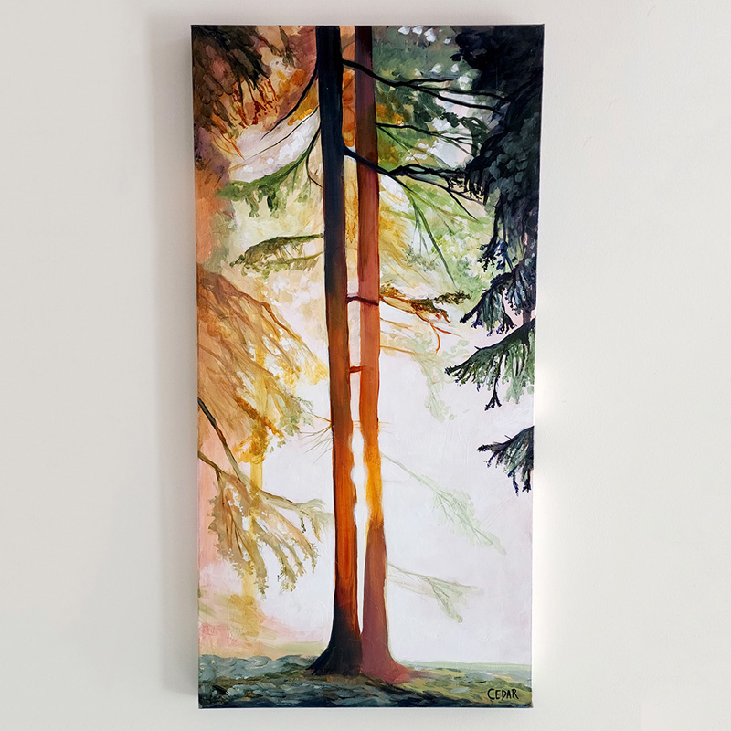 Paintings for home and office by Portland Oregon Artist Cedar Lee