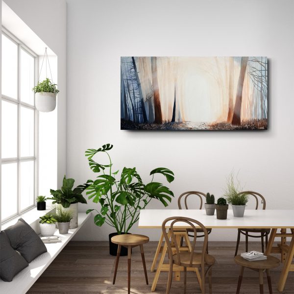The Path. Original 24" x 48"
