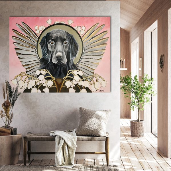 The Caregiver. Original 36" x 48"