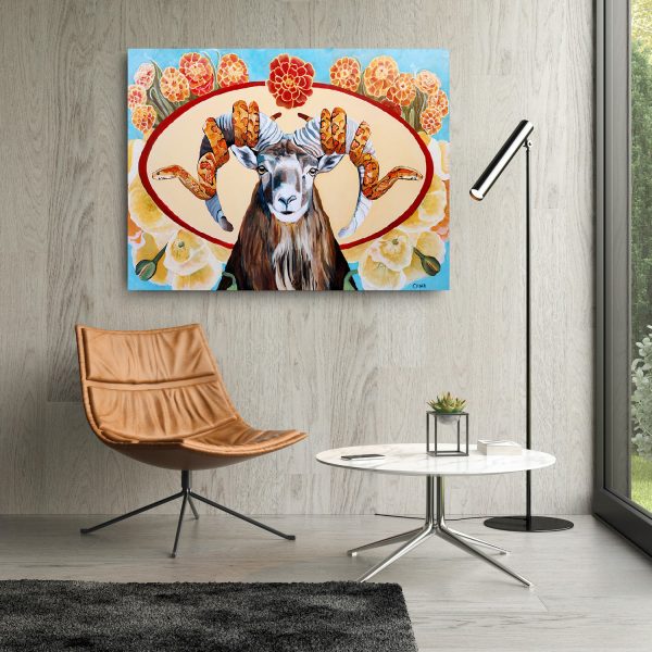Animal Symbolism Art Print The Creator