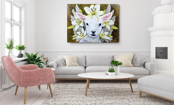 Animal Symbolism Art Print The Innocent
