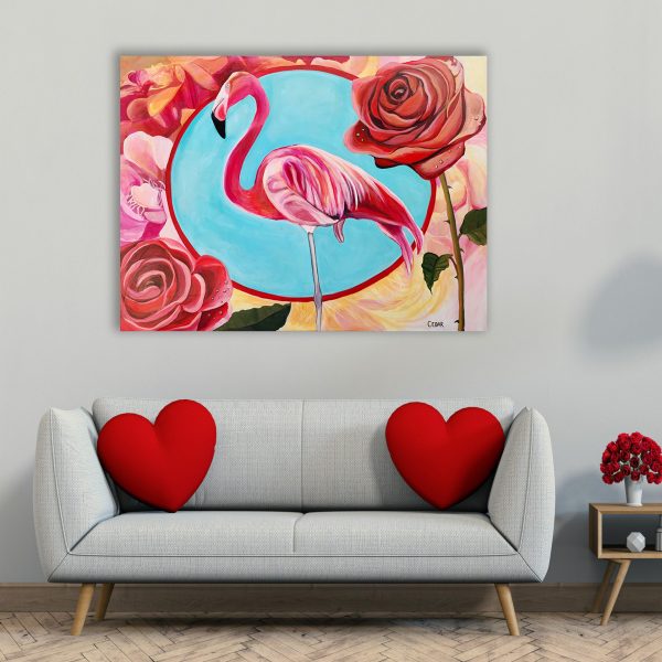 The Lover. Original 36" x 48"