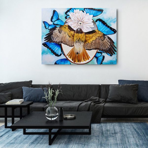 The Sage. Original 36" x 48"