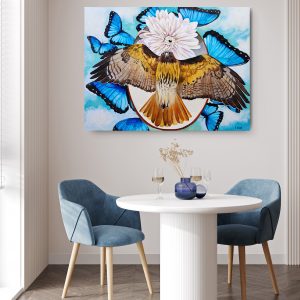 Animal Symbolism Art Print The Sage