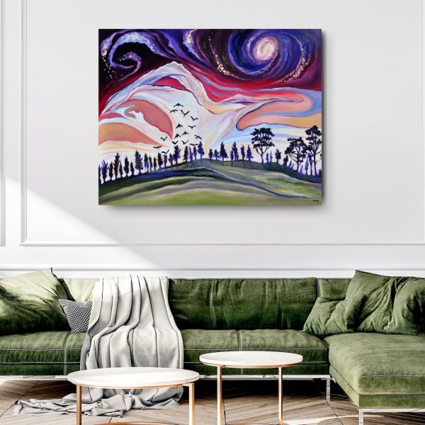 Ascension: Original 40" x 50