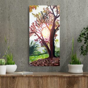 Costa Rica Tree Painting by Cedar Lee