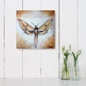 Sphinx Moth 1 Painting by Cedar Lee