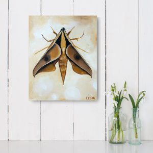 Sphinx Moth 3 Painting by Cedar Lee