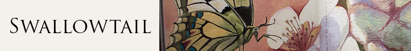 A mural of a butterfly transformed this concrete retention wall into a beautiful view!